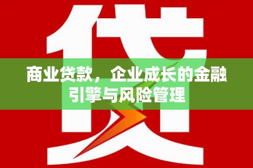 江南商业贷款，企业成长的金融引擎与风险管理