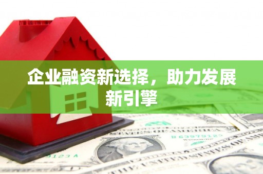 江南企业融资新选择，助力发展新引擎
