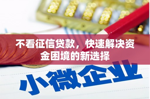 江南不看征信贷款，快速解决资金困境的新选择