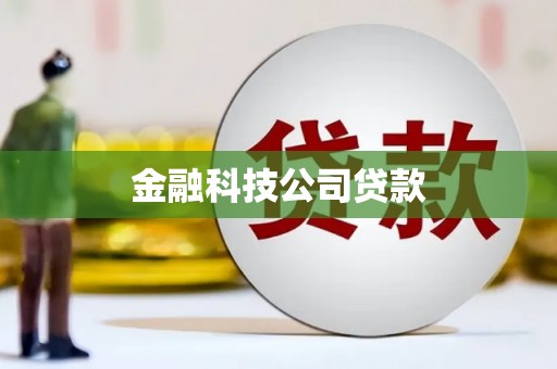 江南金融科技公司贷款