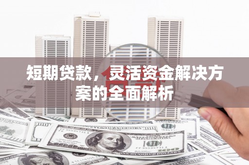 江南短期贷款，灵活资金解决方案的全面解析