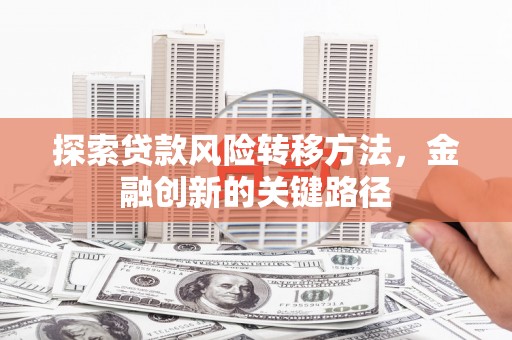 江南探索贷款风险转移方法，金融创新的关键路径