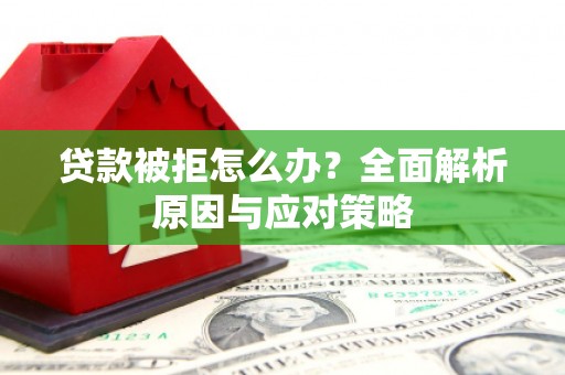 江南贷款被拒怎么办？全面解析原因与应对策略