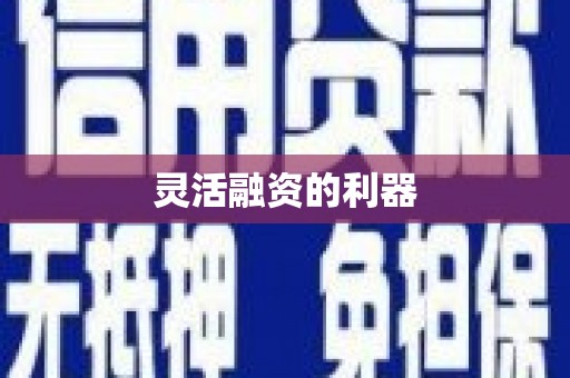 江南灵活融资的利器